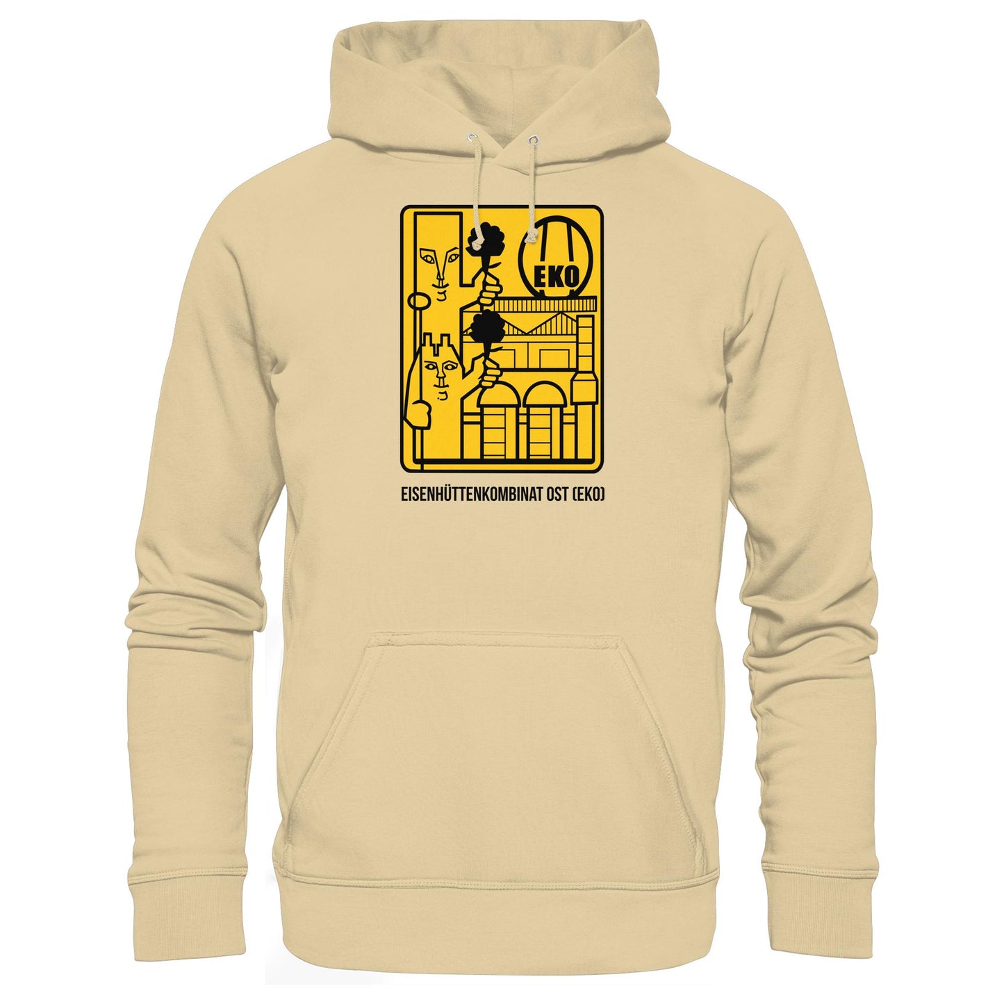 DDR Ostalgie Kapuze / Hoodie Unisex • EISENHÜTTENKOMBINAT OST (EKO)