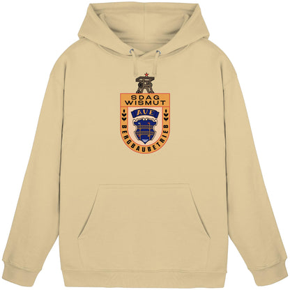 DDR Ostalgie Kapuze / Hoodie Unisex • SDAG WISMUT AUE - ABZEICHEN