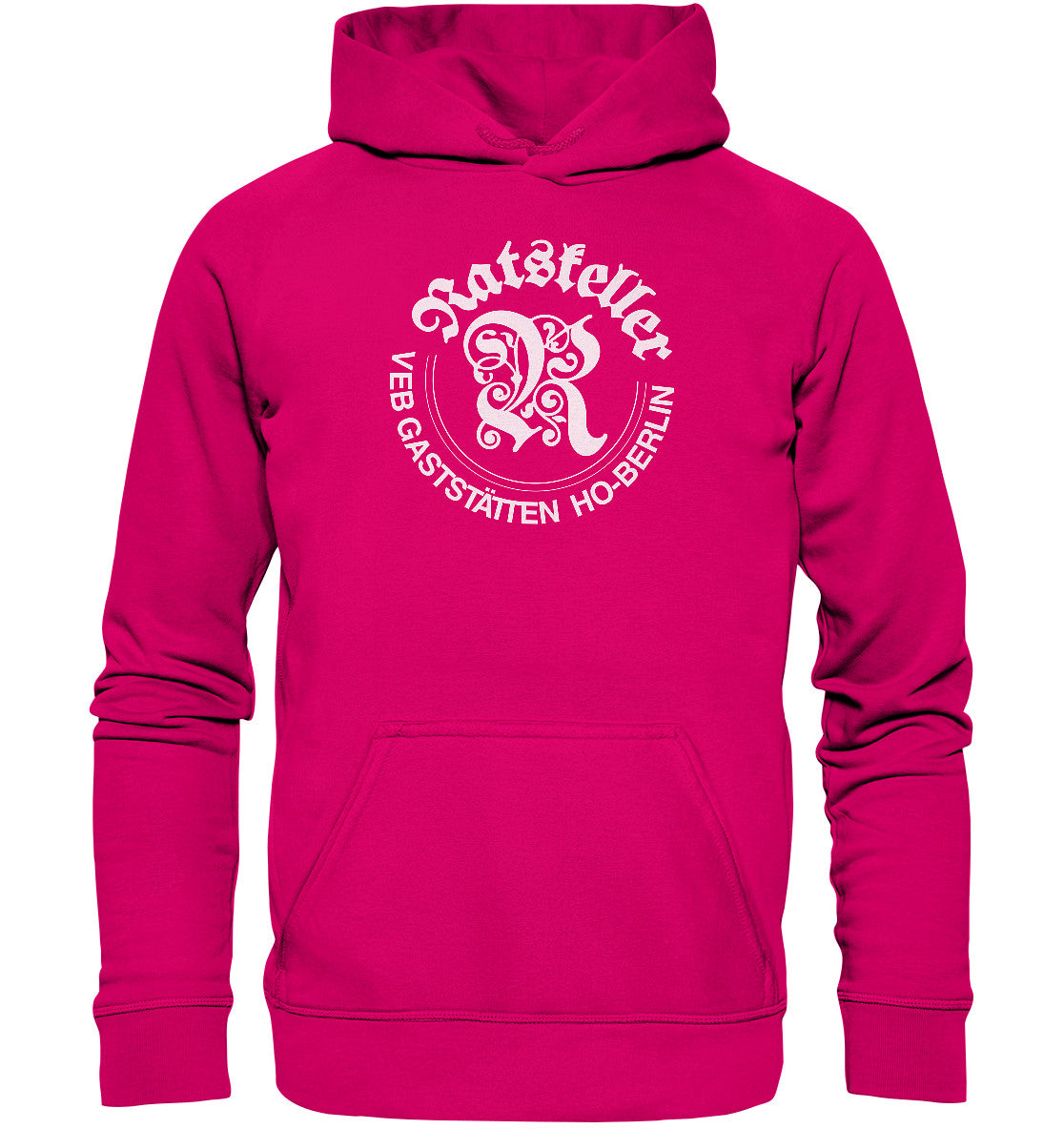 DDR Ostalgie Kapuze / Hoodie Unisex • RATSKELLER HO-BERLIN