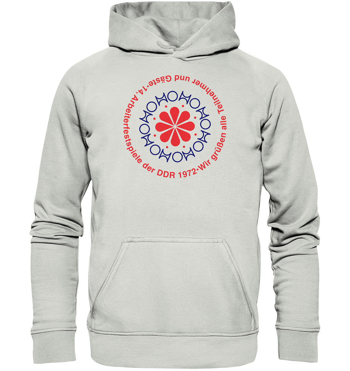 DDR Ostalgie Kapuze / Hoodie Unisex • 14. ARBEITERFESTSPIELE DER DDR 1972