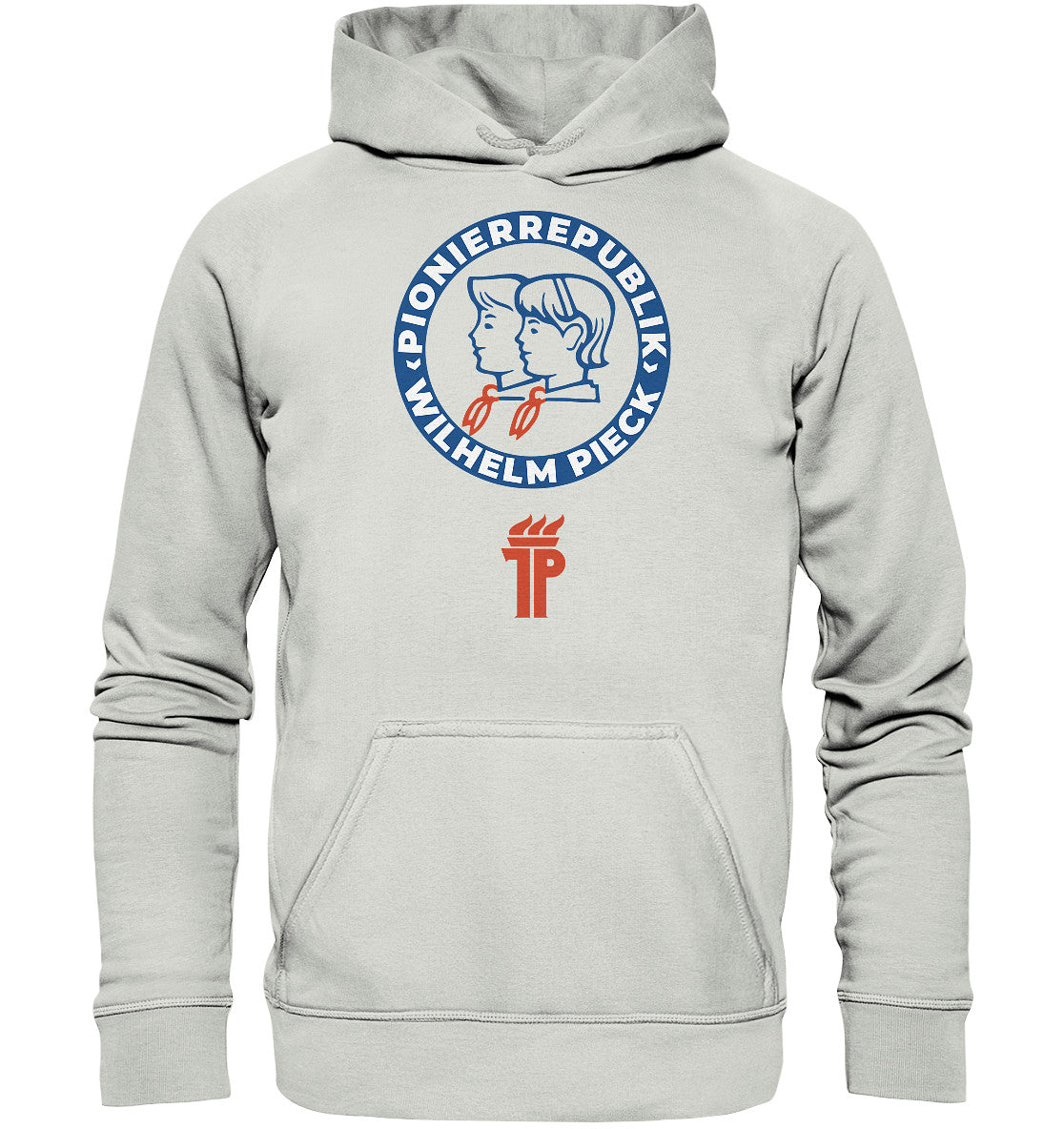 DDR Ostalgie Kapuze / Hoodie Unisex • PIONIERREPUBLIK WILHELM PIECK BRANDENBURG