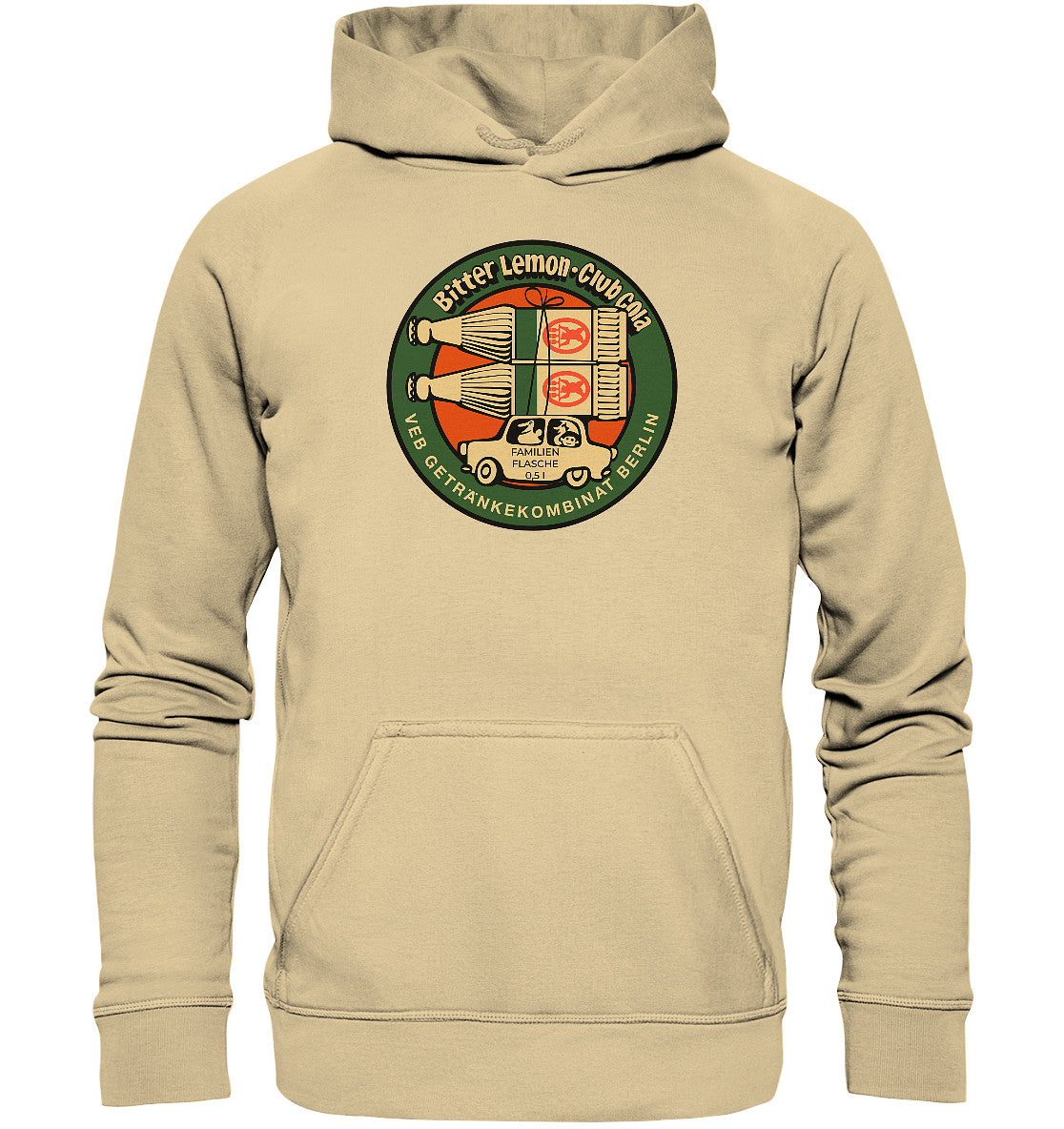 DDR Ostalgie Kapuze / Hoodie Unisex • BITTER LEMON CLUB COLA