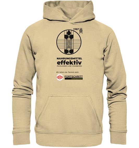 DDR Ostalgie Kapuze / Hoodie Unisex • FORTSCHRITT LANDMASCHINEN - MESSE LEIPZIG 1987