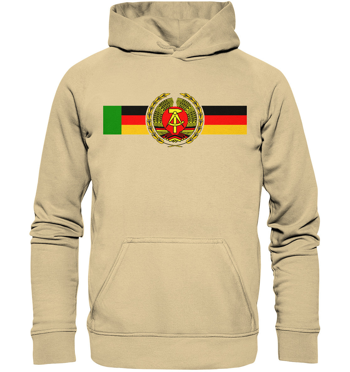 DDR Ostalgie Kapuze / Hoodie Unisex • 6. GRENZBRIGADE KÜSTE
