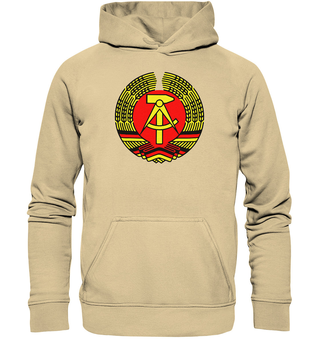 DDR Ostalgie Kapuze / Hoodie Unisex • DDR EMBLEM