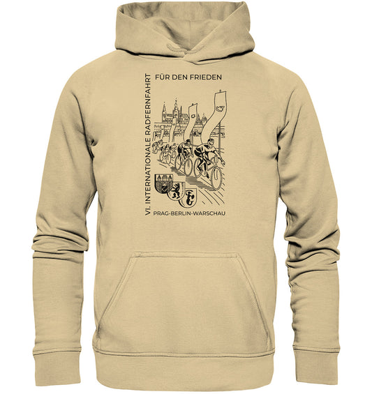 DDR Ostalgie Kapuze / Hoodie Unisex • 6. INTERNATIONALE FRIEDENSFAHRT - Basic Unisex Hoodie