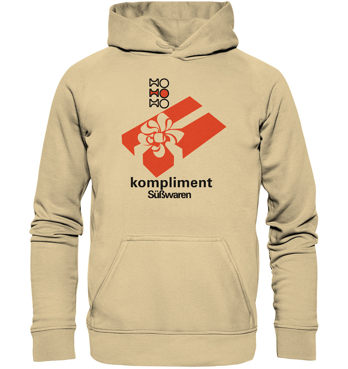 DDR Ostalgie Kapuze / Hoodie Unisex • HO KOMPLIMENT SÜSSWAREN