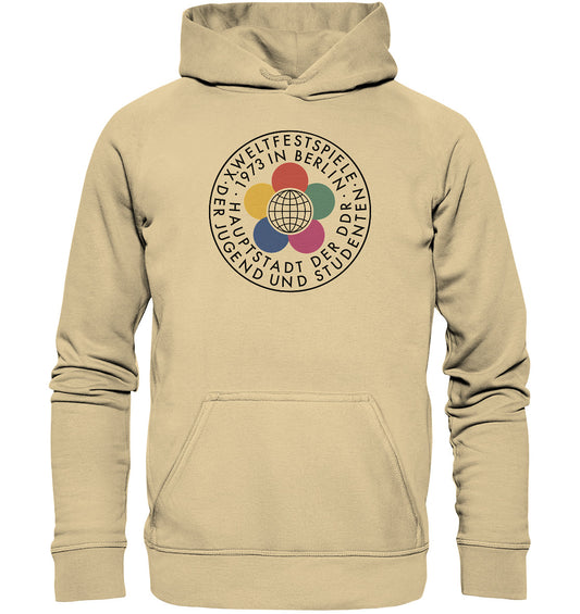 DDR Ostalgie Kapuze / Hoodie Unisex • WELTFESTSPIELE 1973 - HELL