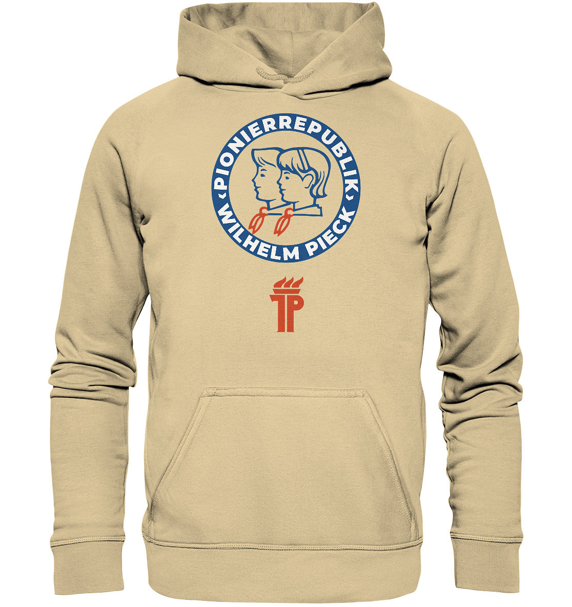 DDR Ostalgie Kapuze / Hoodie Unisex • PIONIERREPUBLIK WILHELM PIECK BRANDENBURG
