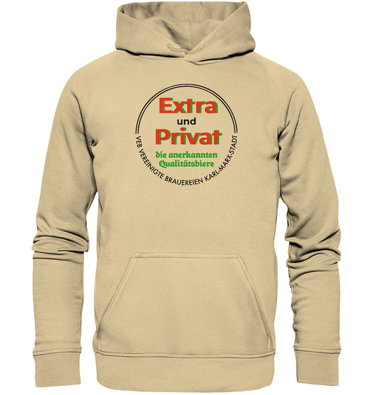 DDR Ostalgie Kapuze / Hoodie Unisex • VEB BRAUEREIEN KARL-MARX-STADT