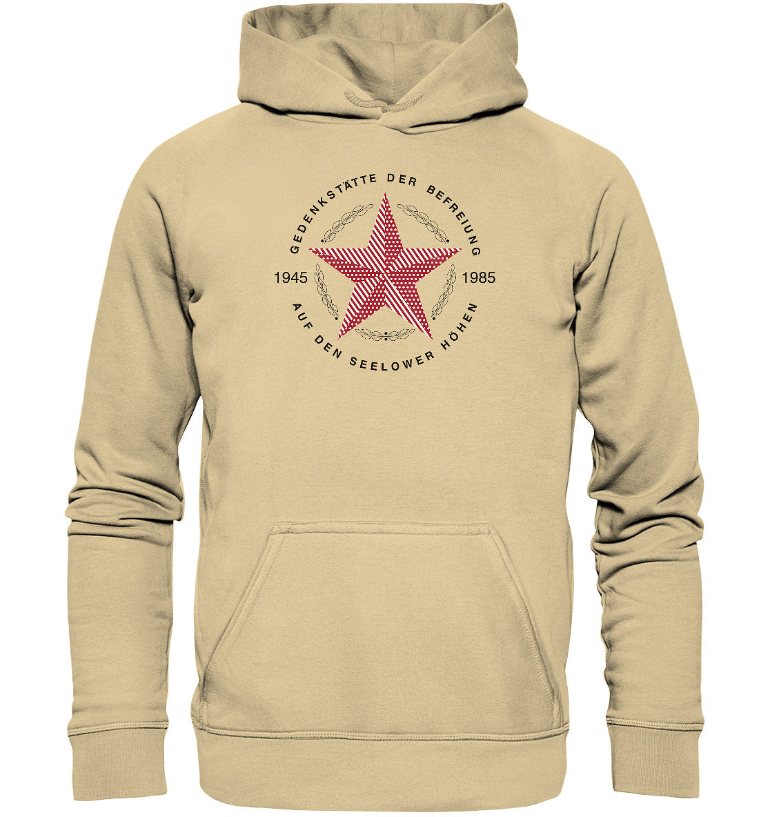 DDR Ostalgie Kapuze / Hoodie Unisex • GEDENKSTÄTTE SEELOWER HÖHEN