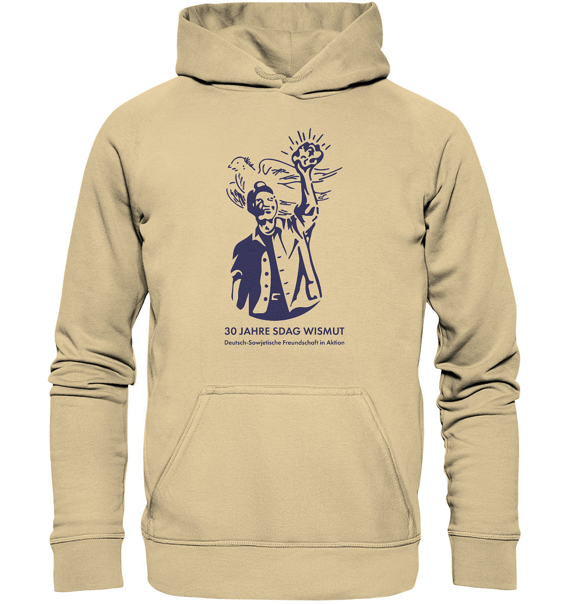 DDR Ostalgie Kapuze / Hoodie Unisex • 30 JAHRE SDAG WISMUT