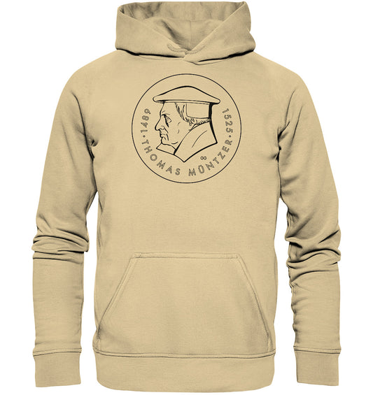 DDR Ostalgie Kapuze / Hoodie Unisex • THOMAS MÜNTZER - DDR MÜNZE