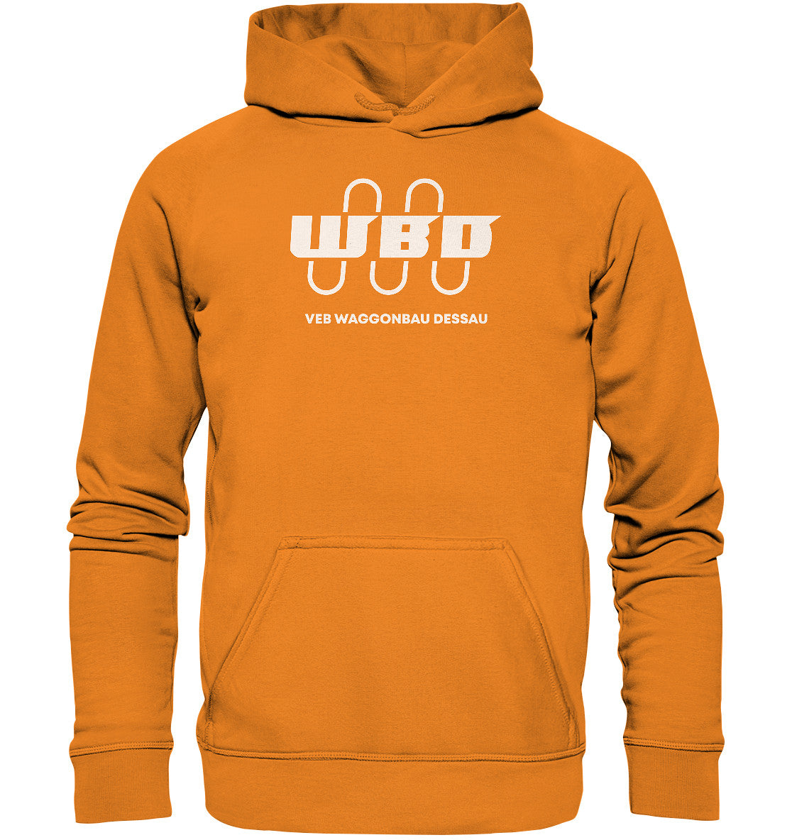 DDR Ostalgie Kapuze / Hoodie Unisex • VEB WAGGONBAU DESSAU