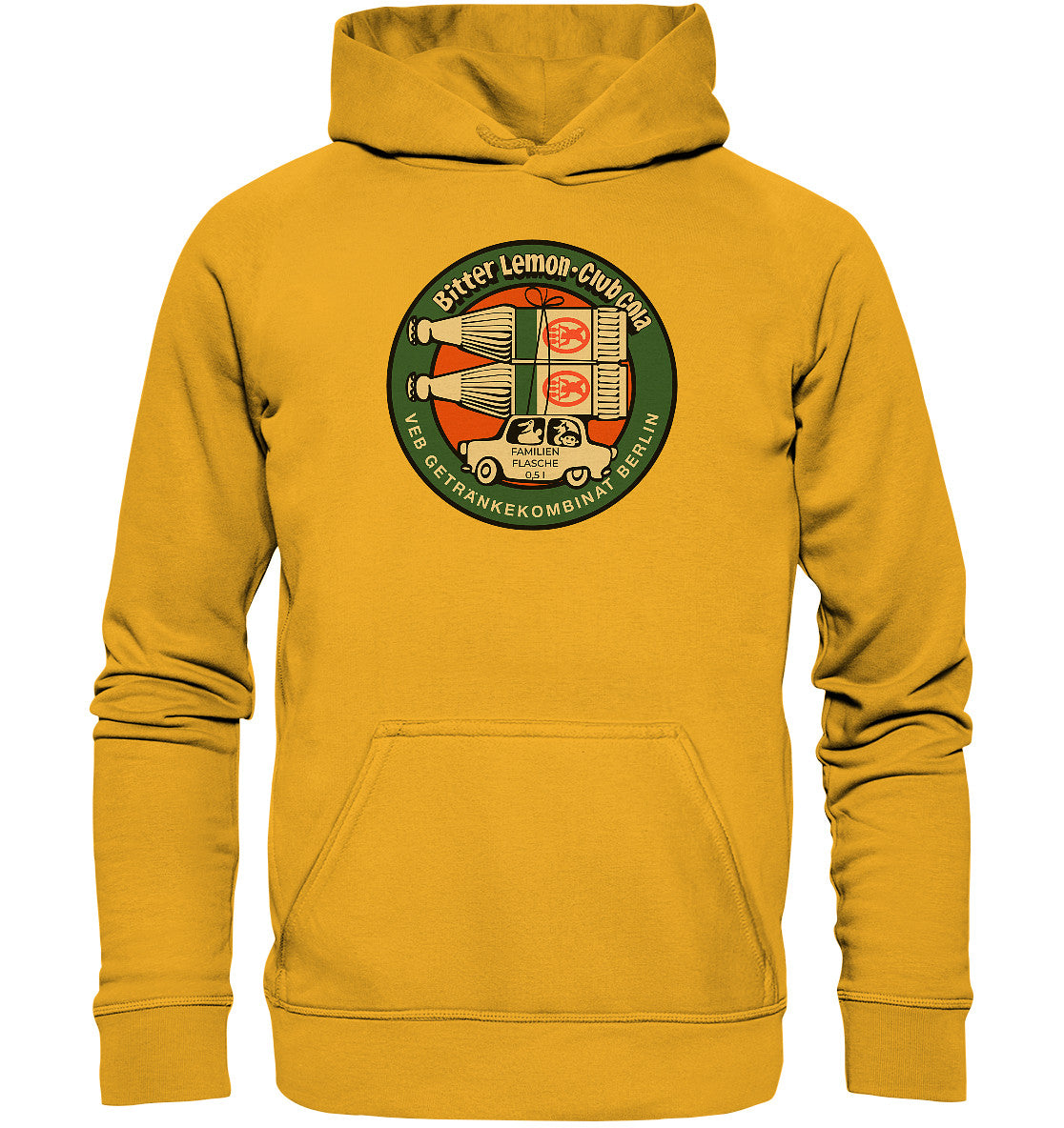 DDR Ostalgie Kapuze / Hoodie Unisex • BITTER LEMON CLUB COLA