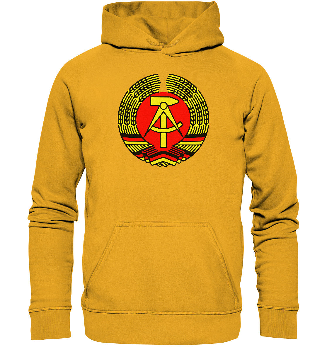 DDR Ostalgie Kapuze / Hoodie Unisex • DDR EMBLEM