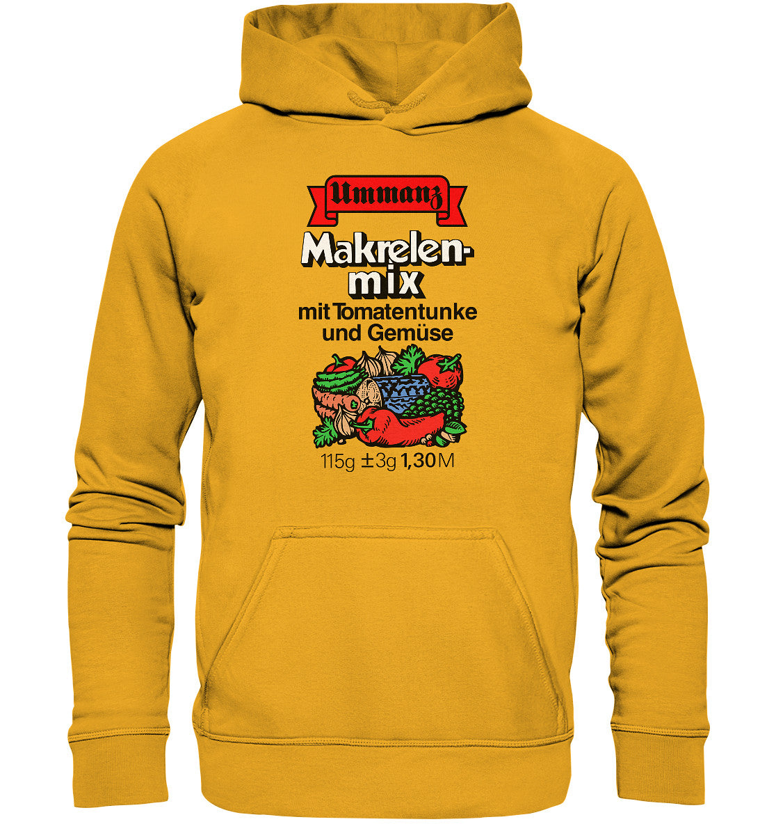 DDR Ostalgie Kapuze / Hoodie Unisex • UMMANZ - MAKRELENMIX