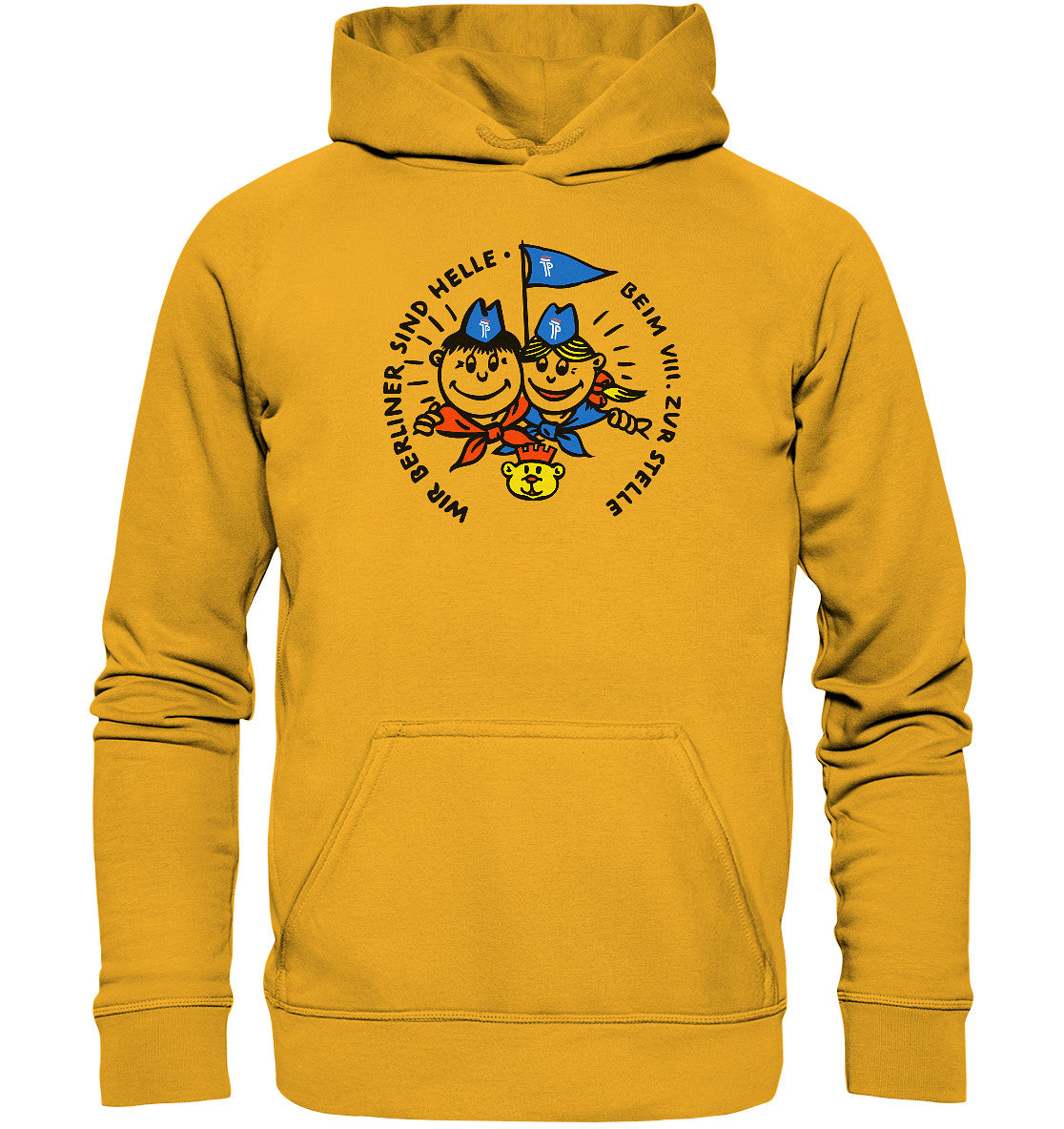 DDR Ostalgie Kapuze / Hoodie Unisex • 8. PIONIERTREFFEN BERLIN