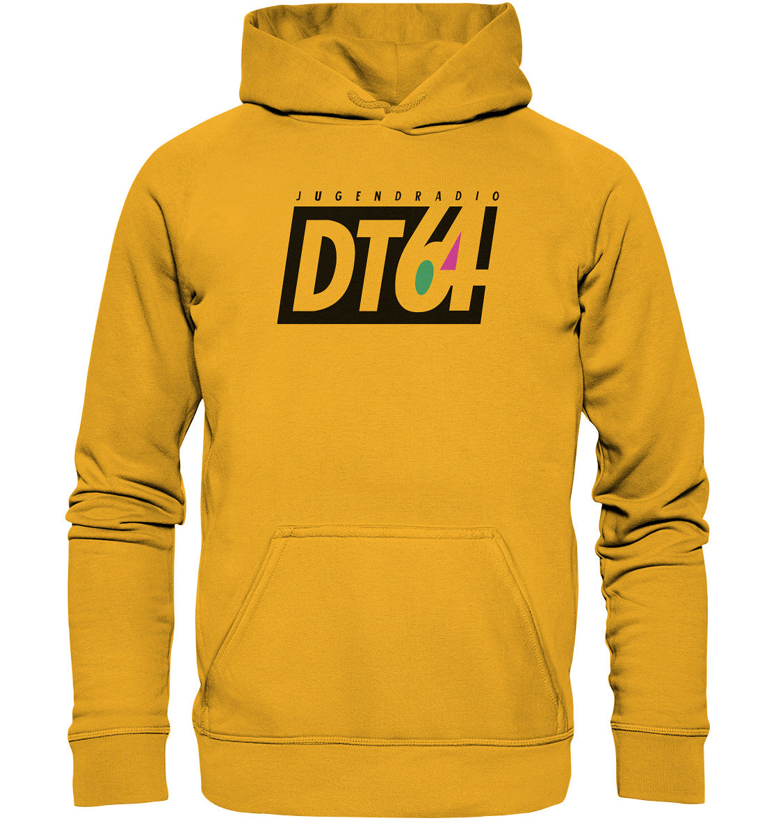 DDR Ostalgie Kapuze / Hoodie Unisex • DT64 JUGENDRADIO - HELL