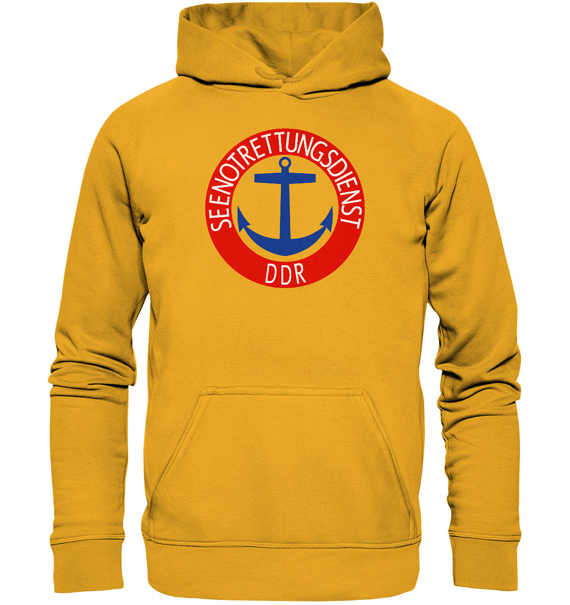 DDR Ostalgie Kapuze / Hoodie Unisex • SEENOTRETTUNGSDIENST DER DDR