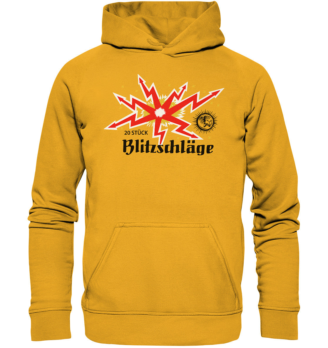 DDR Ostalgie Kapuze / Hoodie Unisex • BLITZSCHLÄGE BÖLLER