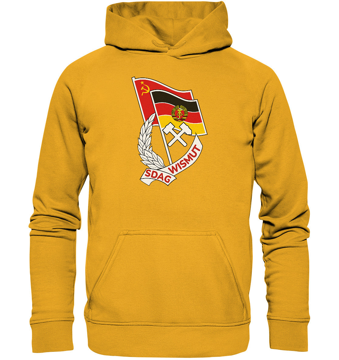 DDR Ostalgie Kapuze / Hoodie Unisex • ORDEN SDAG WISMUT