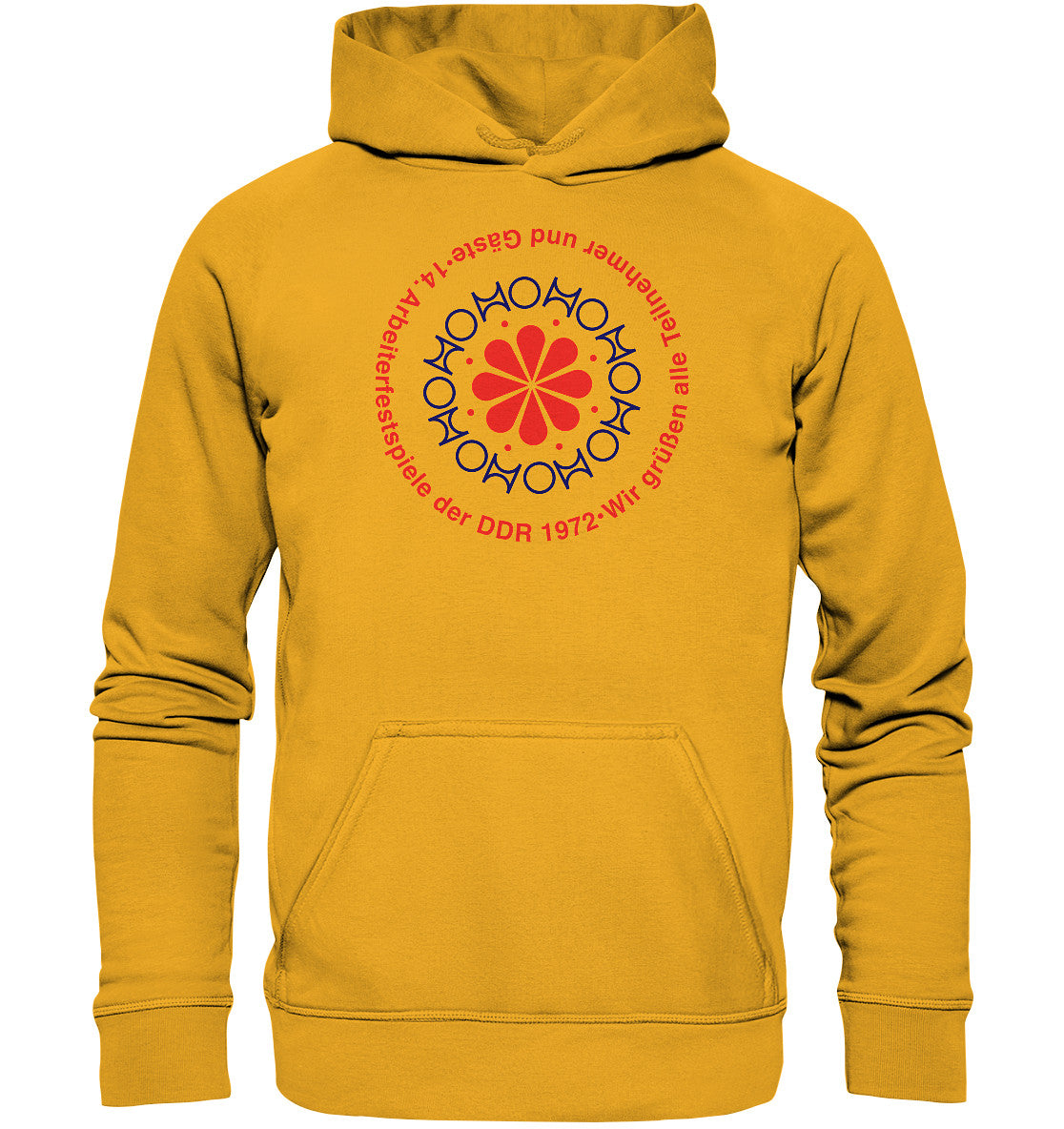 DDR Ostalgie Kapuze / Hoodie Unisex • 14. ARBEITERFESTSPIELE DER DDR 1972