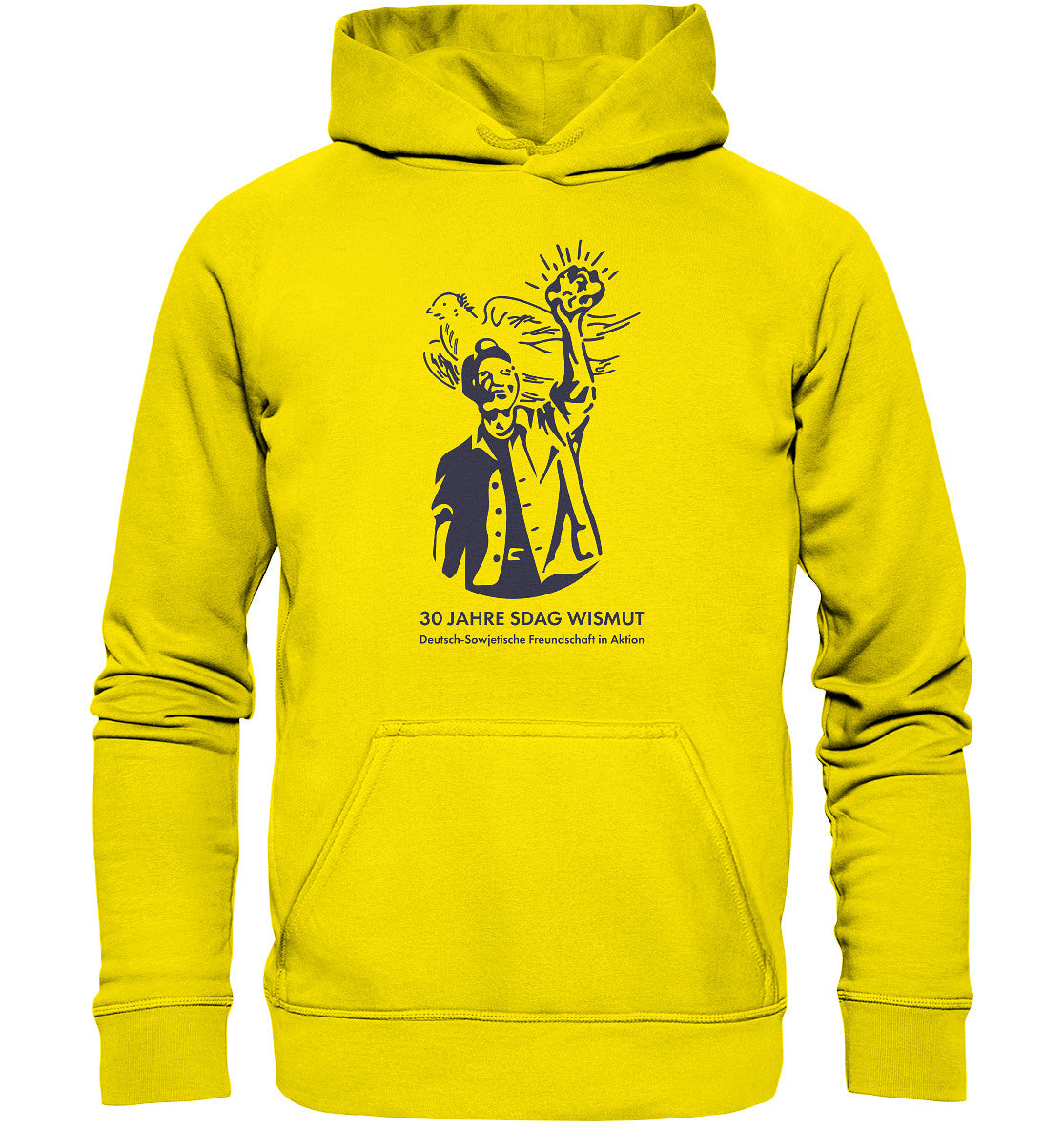 DDR Ostalgie Kapuze / Hoodie Unisex • 30 JAHRE SDAG WISMUT