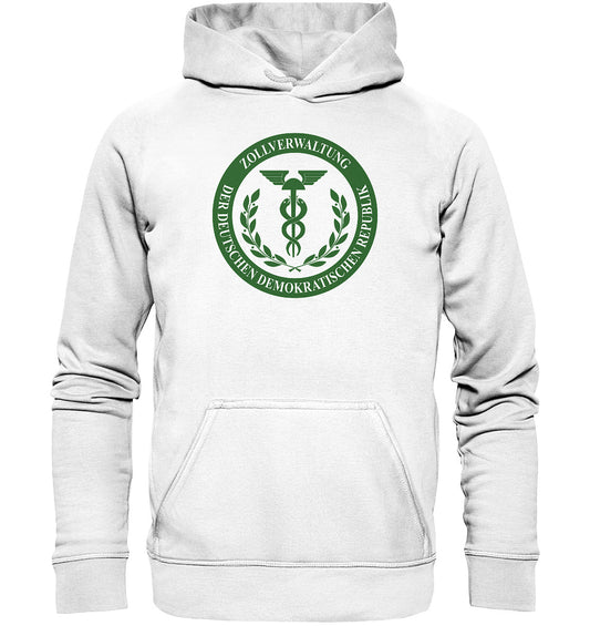 DDR Ostalgie Kapuze / Hoodie Unisex • ZOLLVERWALTUNG DER DDR
