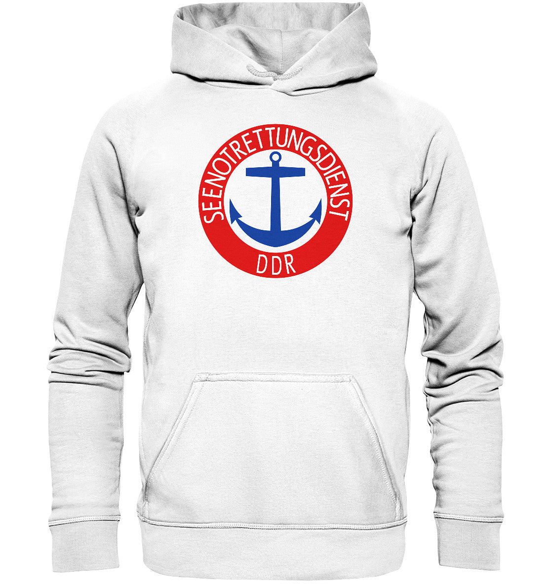 DDR Ostalgie Kapuze / Hoodie Unisex • SEENOTRETTUNGSDIENST DER DDR