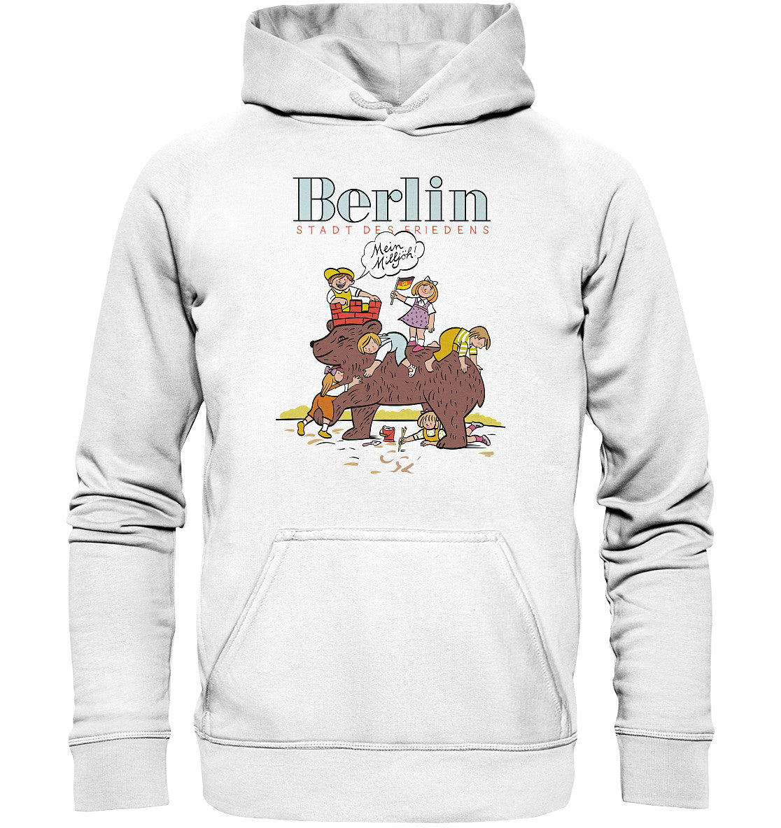 DDR Ostalgie Kapuze / Hoodie Unisex • BERLIN - STADT DES FRIEDENS