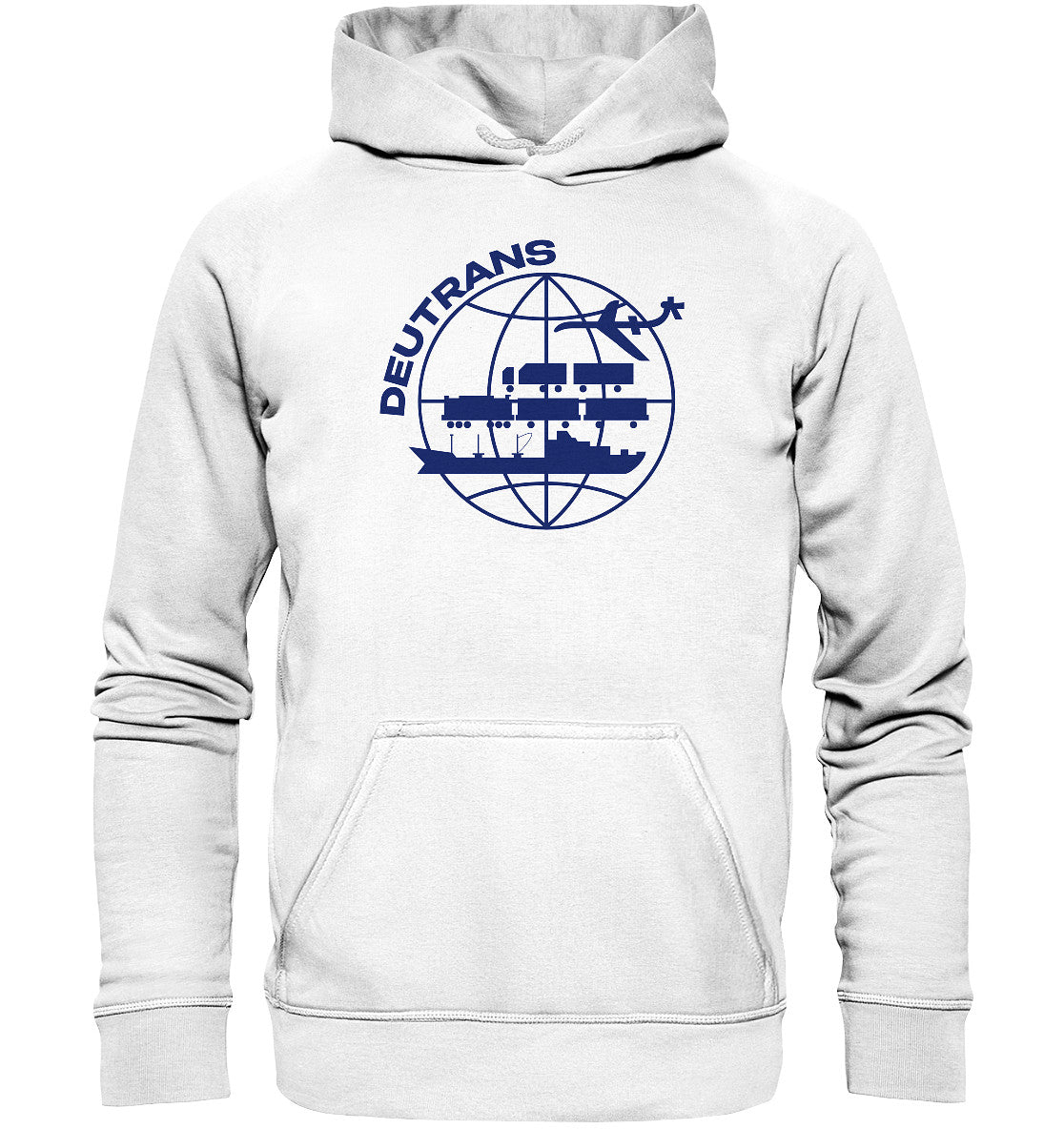 DDR Ostalgie Kapuze / Hoodie Unisex • DEUTRANS - DEUTSCH-RUSSISCHE TRANSPORT-AKTIENGESELLSCHAFT