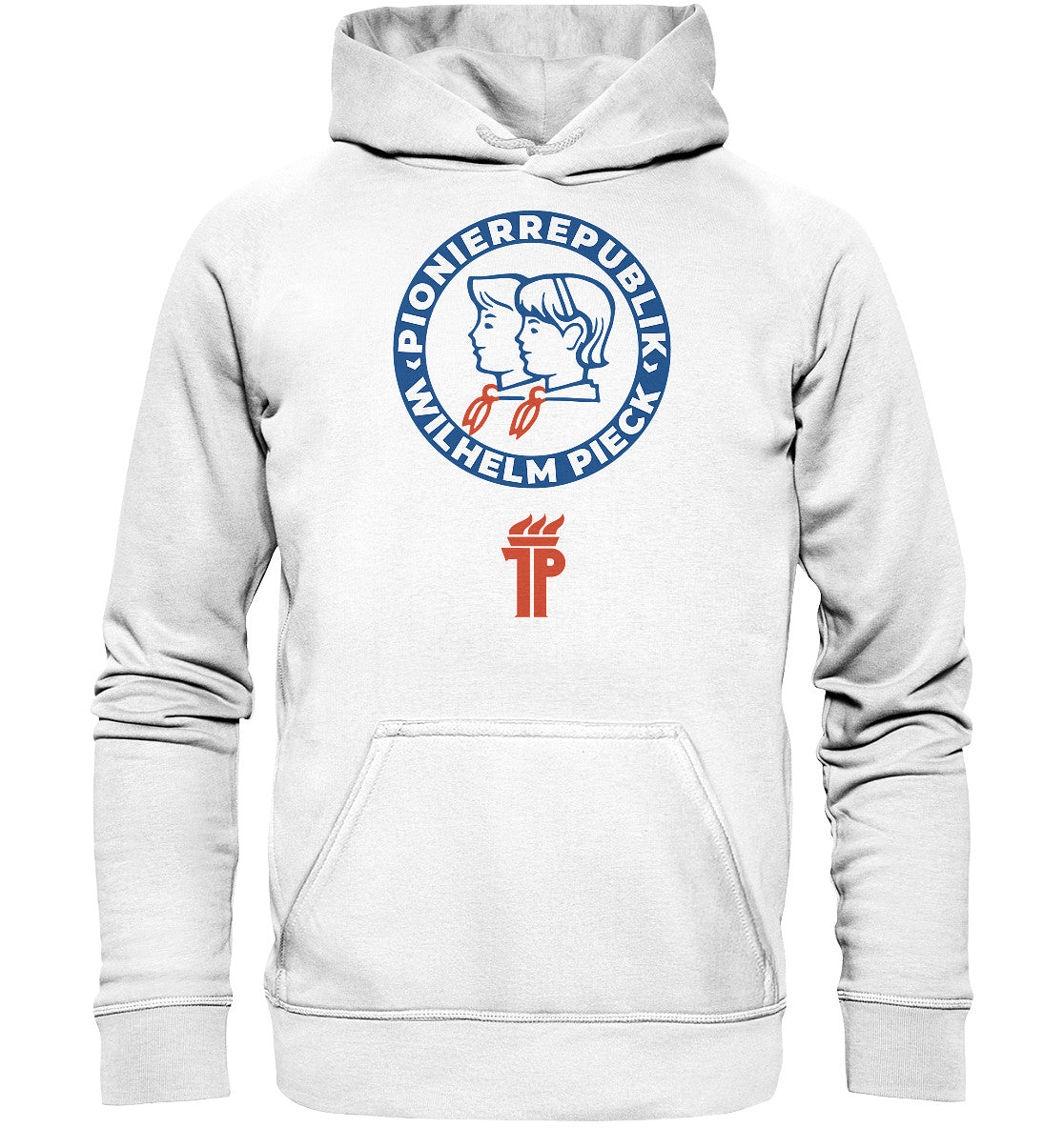 DDR Ostalgie Kapuze / Hoodie Unisex • PIONIERREPUBLIK WILHELM PIECK BRANDENBURG