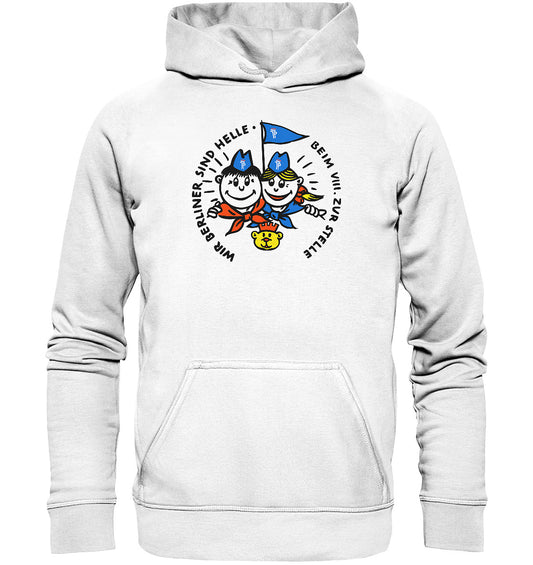 DDR Ostalgie Kapuze / Hoodie Unisex • 8. PIONIERTREFFEN BERLIN