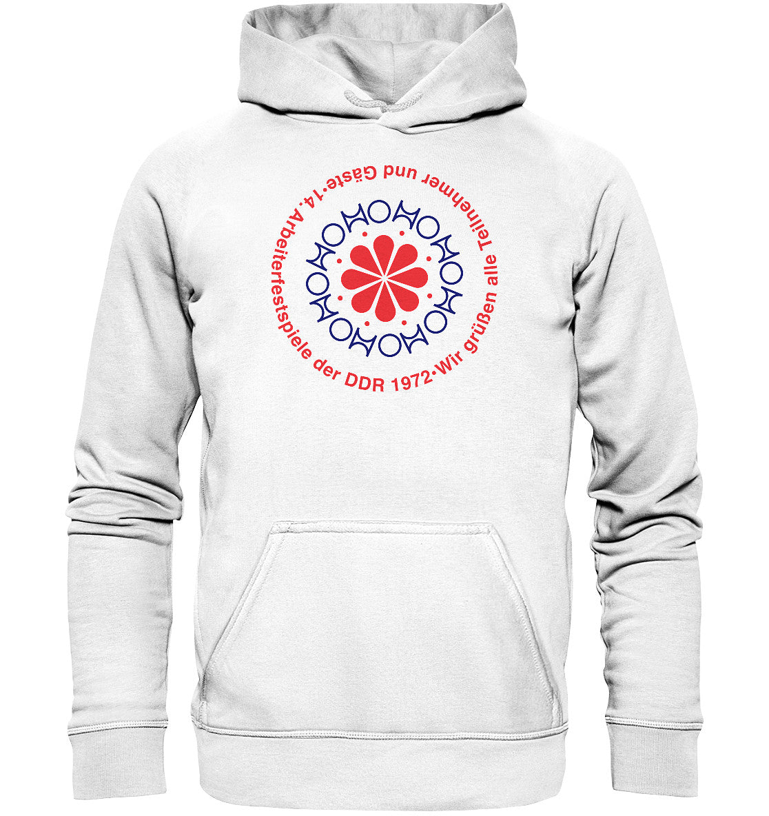 DDR Ostalgie Kapuze / Hoodie Unisex • 14. ARBEITERFESTSPIELE DER DDR 1972