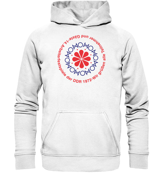 DDR Ostalgie Kapuze / Hoodie Unisex • 14. ARBEITERFESTSPIELE DER DDR 1972