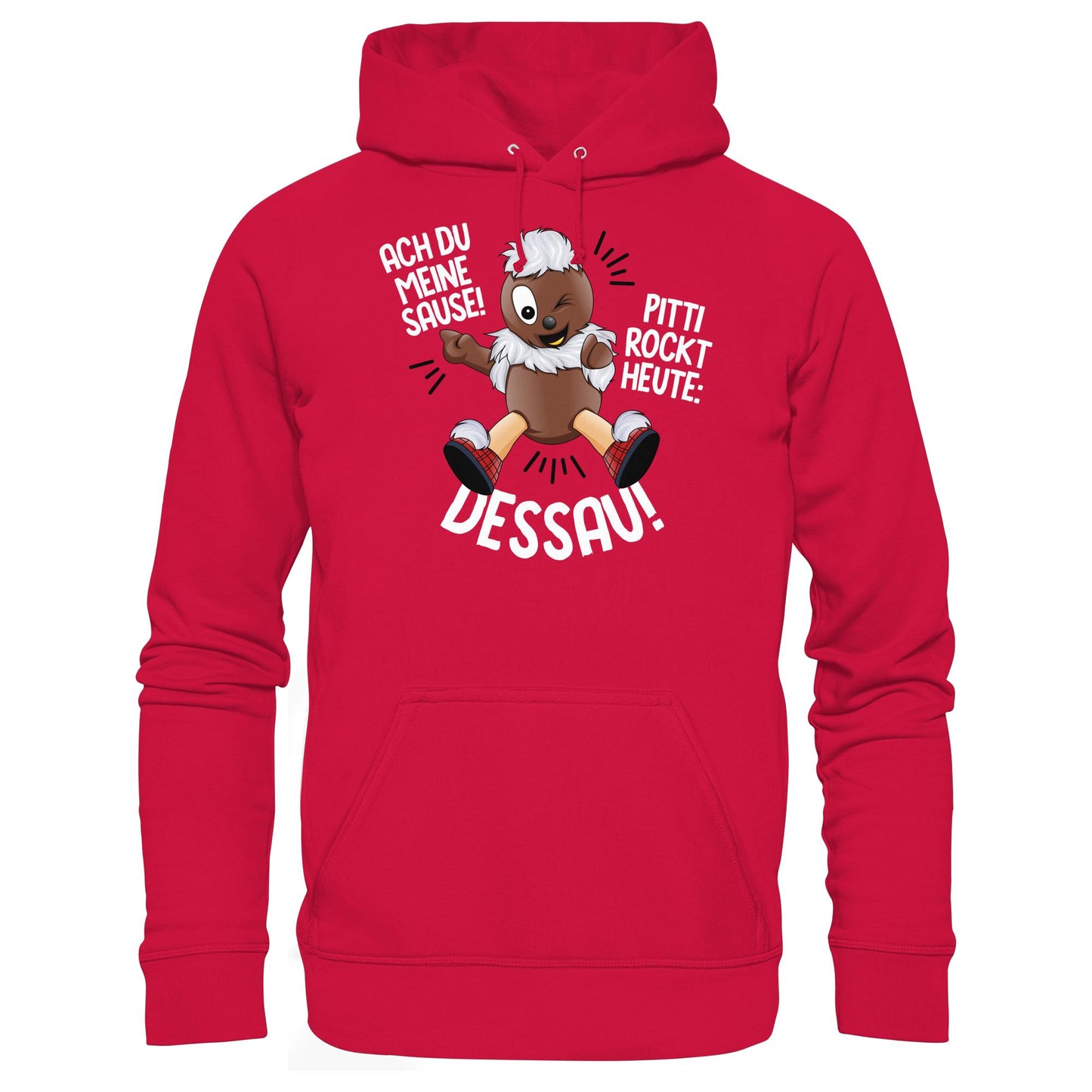 PITTI STADT-NICKI (KAPUZENPULLI) • PITTI ROCKT HEUTE DESSAU!