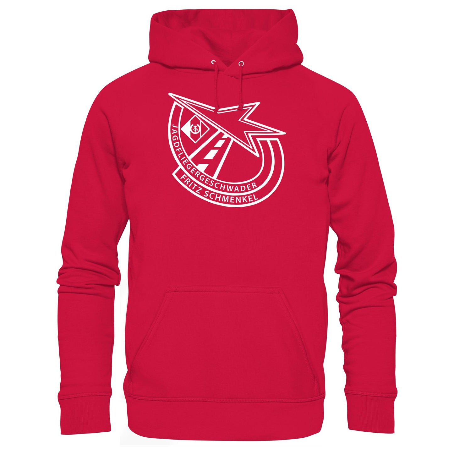 DDR Ostalgie Kapuze / Hoodie Unisex • NVA EMBLEM - GESCHWADER FRITZ SCHMENKEL