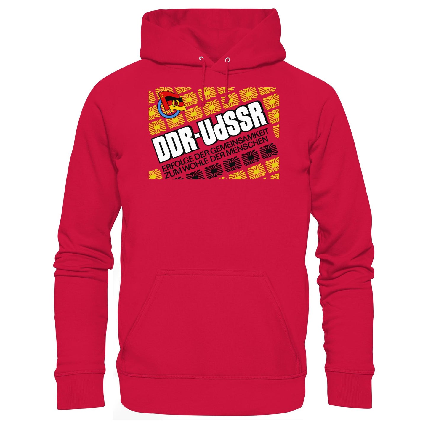 DDR Ostalgie Kapuze / Hoodie Unisex • DDR - UDSSR: ERFOLGE DER GEMEINSAMKEIT