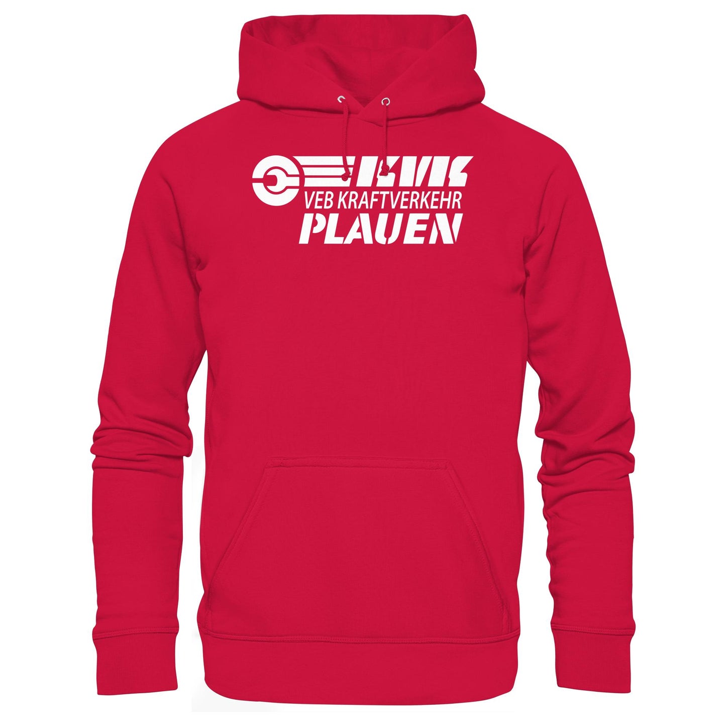 DDR Ostalgie Kapuze / Hoodie Unisex • VEB KRAFTVERKEHR PLAUEN