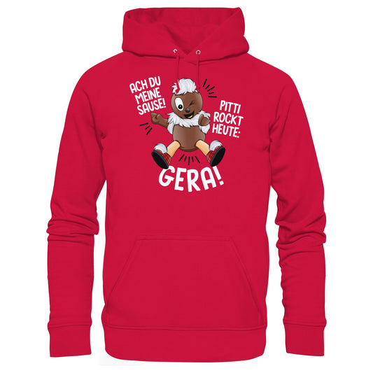 PITTI STADT-NICKI (KAPUZENPULLI) • PITTI ROCKT HEUTE GERA!