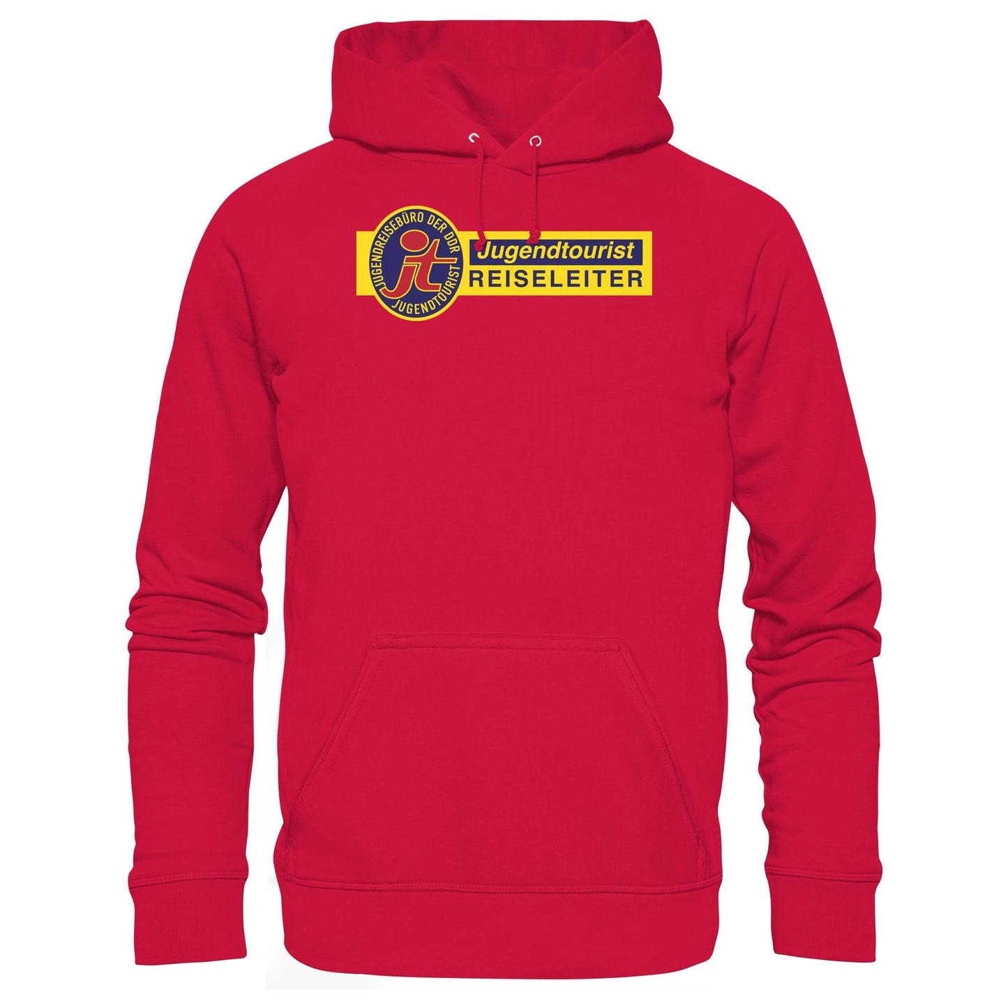DDR Ostalgie Kapuze / Hoodie Unisex • DDR JUGENDTOURIST - REISELEITER