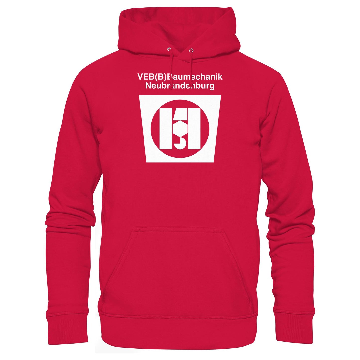 DDR Ostalgie Kapuze / Hoodie Unisex • VEB BAUMECHANIK NEUBRANDENBURG