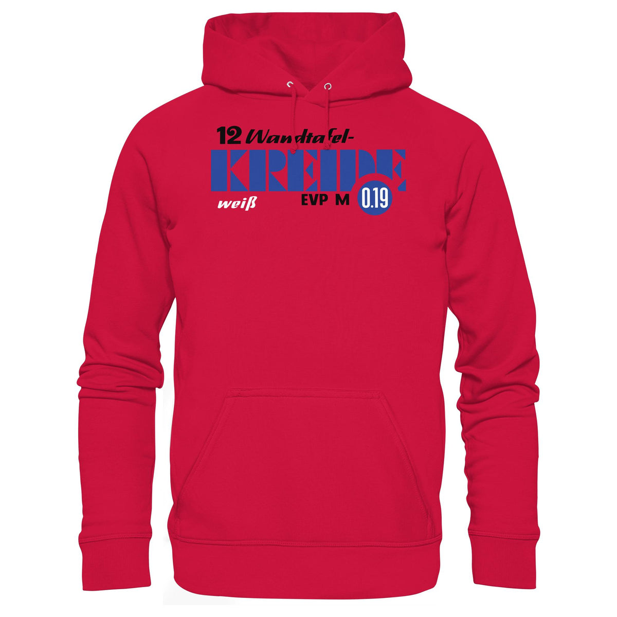 DDR Ostalgie Kapuze / Hoodie Unisex • WANDTAFELKREIDE WEISS