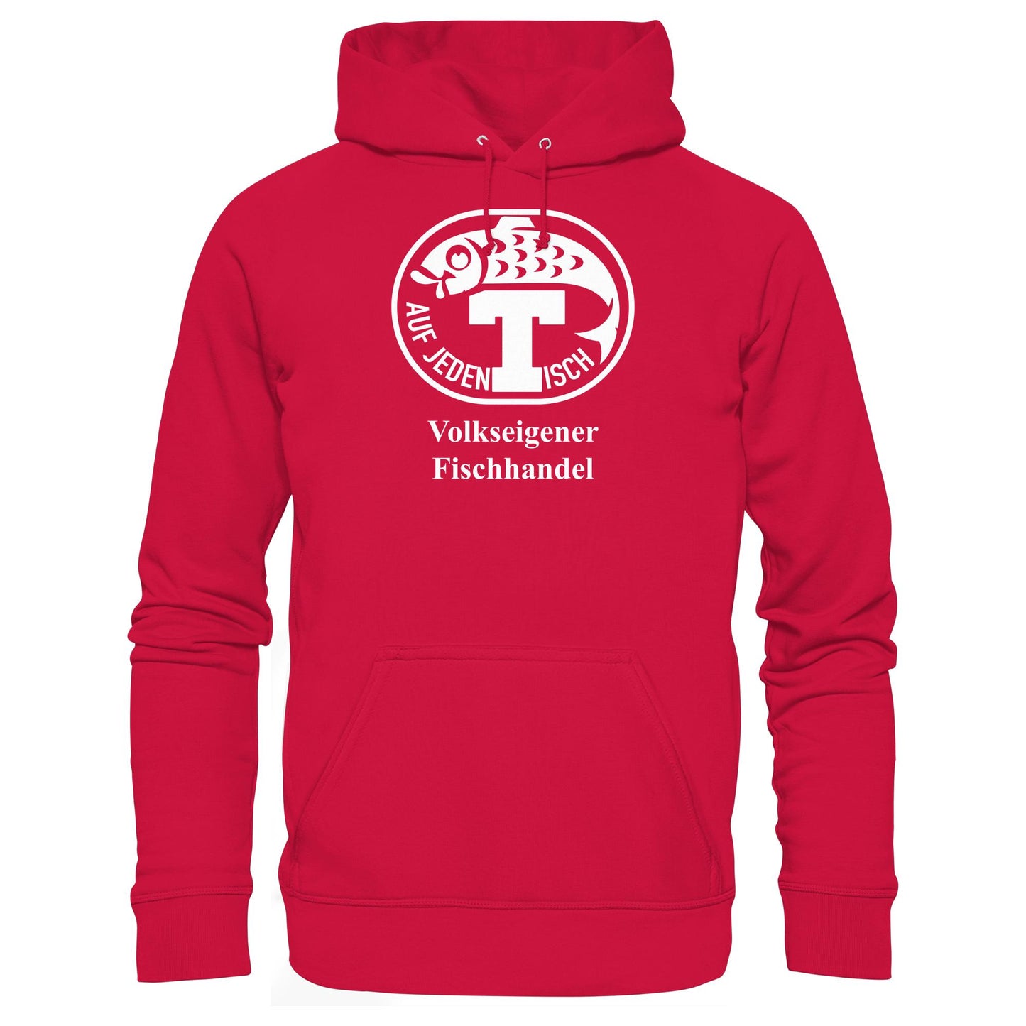 DDR Ostalgie Kapuze / Hoodie Unisex • VEB VOLKSEIGENER FISCHHANDEL
