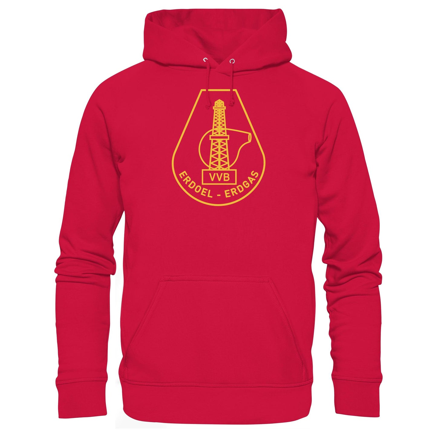 DDR Ostalgie Kapuze / Hoodie Unisex • VVB ERDOEL-ERDGAS