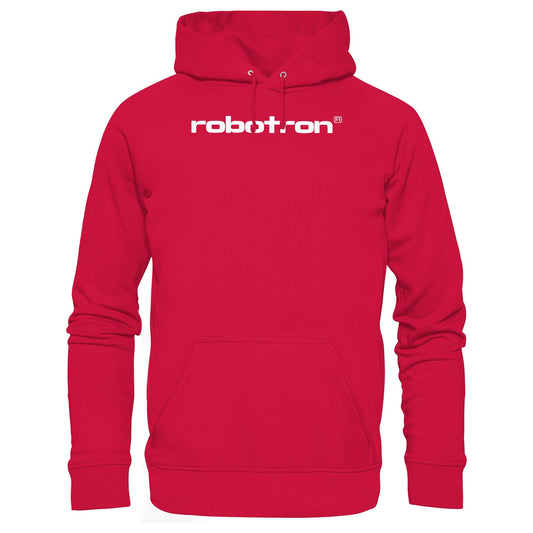 DDR Ostalgie Kapuze / Hoodie Unisex • ROBOTRON - WEISS