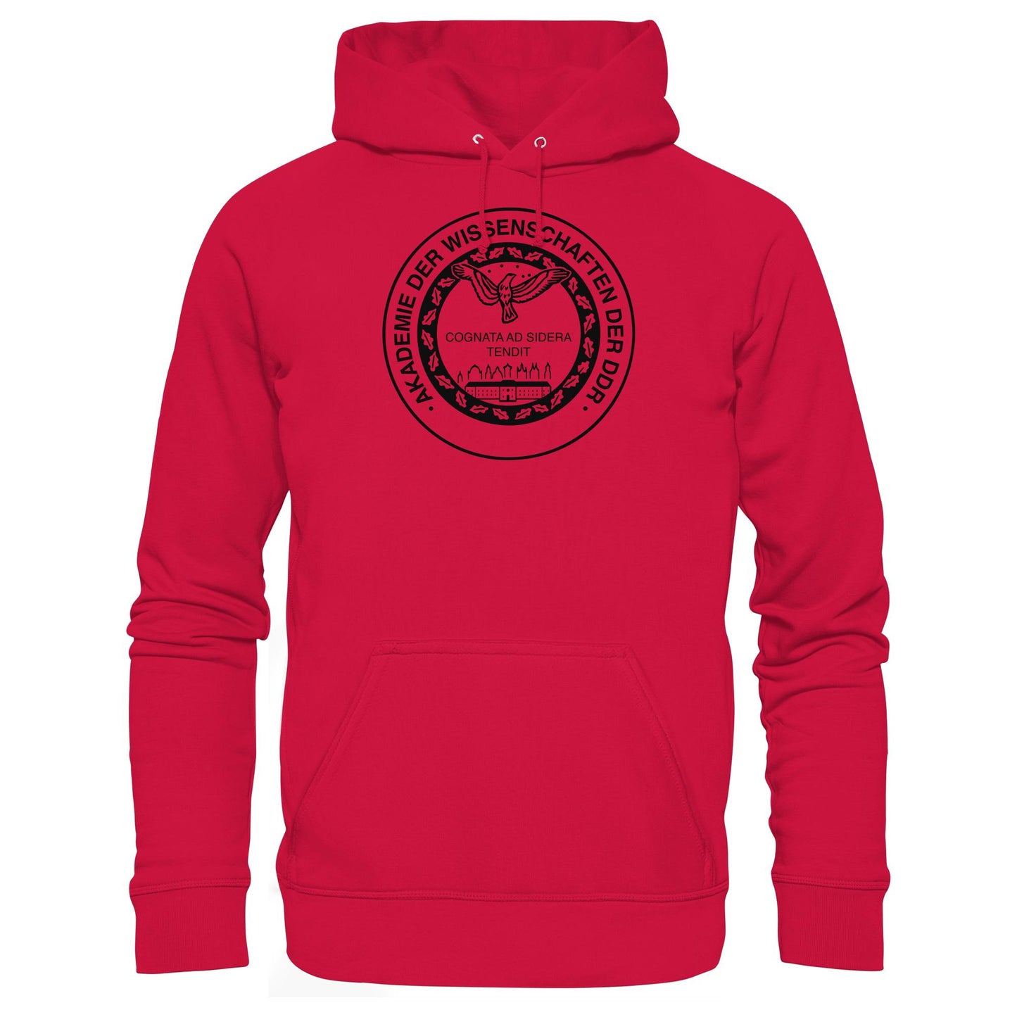 DDR Ostalgie Kapuze / Hoodie Unisex • AKADEMIE DER WISSENSCHAFTEN DER DDR