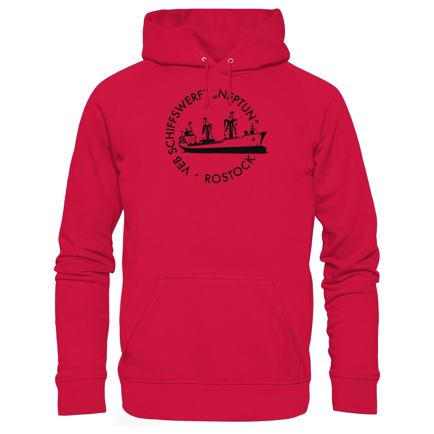 DDR Ostalgie Kapuze / Hoodie Unisex • VEB SCHIFFSWERFT NEPTUN ROSTOCK