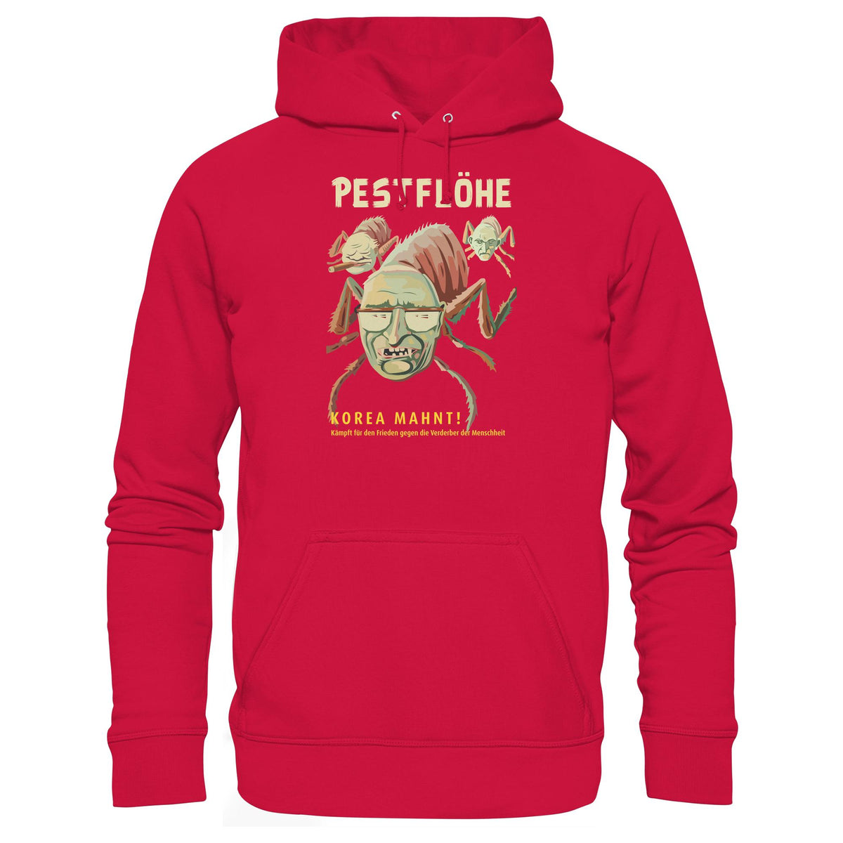 NATO-PESTFLÖHE - KOREA WARNT • DDR Ostalgie Kapuze / Hoodie Unisex